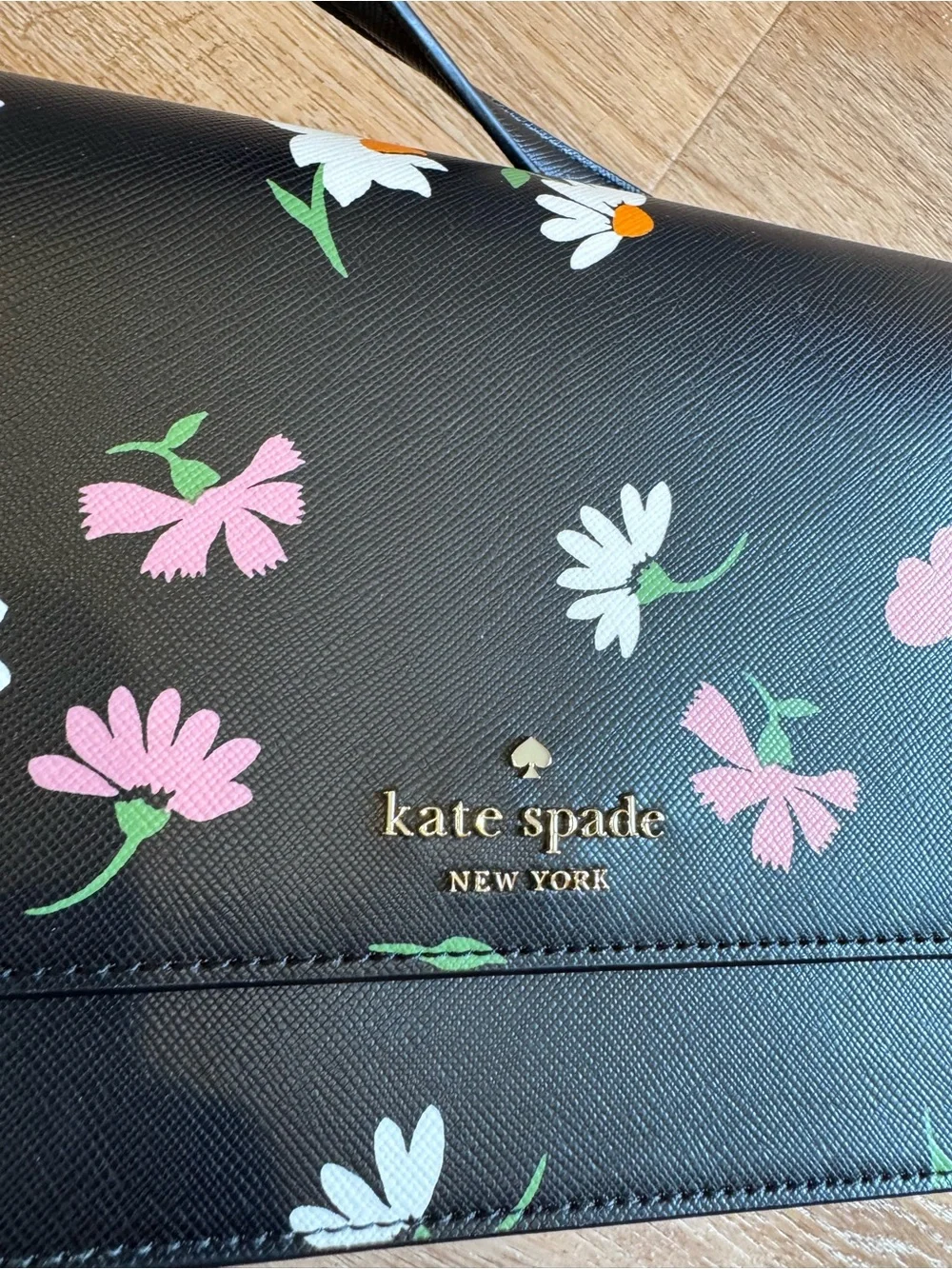 Kate Spade New York Madison Floral Waltz Flap Convertible Crossbody bag NWT